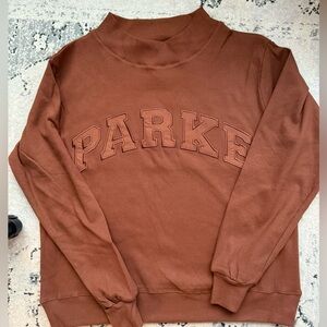 Parke Ribbed Varsity Pullover S/M